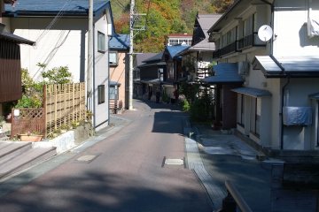 <p>The village from up the hill</p>