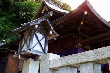 <p>Looking up at the prayer hall</p>
