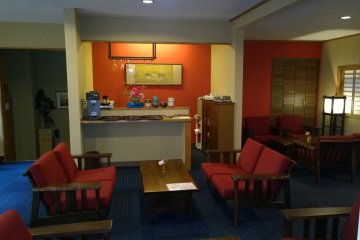 <p>The lobby</p>