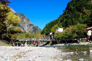 Kamikochi Kappa-bashi Bridge 