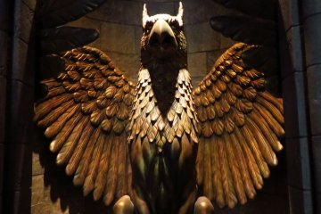 <p>You can even take a walk in the castle and see the entrance to Dumbledore's office</p>