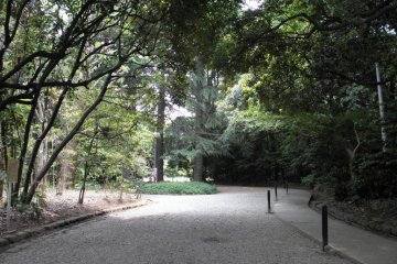 Le sentier de gravier
