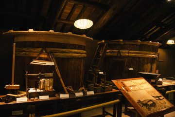 <p>These are real tools used in traditional sake brewing</p>