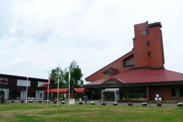 Entrance to the shop and tasting area