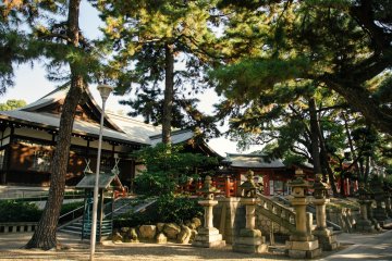 <p>A quiet place to walk around for tourists.</p>