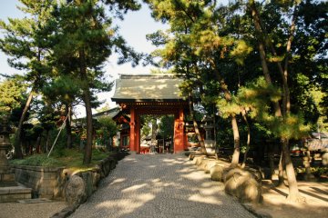 <p>Another entrance to the shrines.</p>