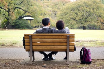 Shinjuku Gyoen in November