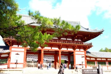 <p>The temple is behind this gate</p>