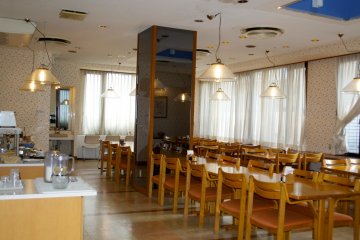 <p>The restaurant</p>
