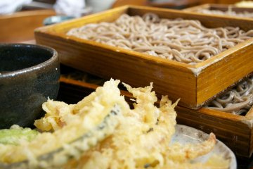 <p>Soba and Tempura</p>