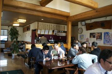 <p>The restaurant</p>