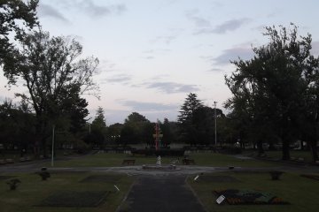 There are plenty of paths to stroll around slowly