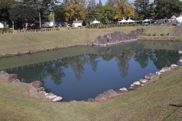 Part of the inner moat