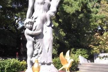There are a handful of other statues in the park