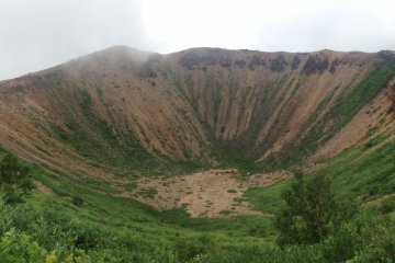 <p>Mt. Azuma Kofuji ('Kofuji' means small Mt. Fuji)</p>