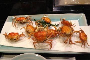 These guys were wriggling just minutes ago!