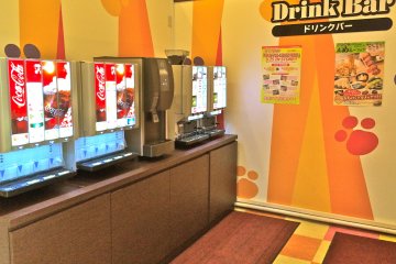 <p>Karaoke sessions typically include a complimentary Drink Bar (you might even find soft serve ice cream here, too!)</p>