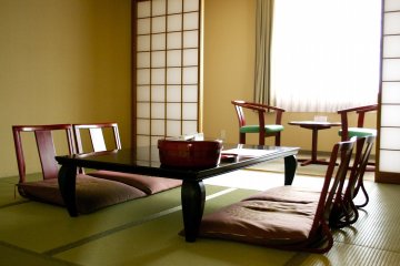 <p>A Japanese-style room in Hotel Wellness Yokoteji</p>