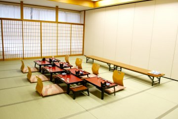<p>The hotel also includes a room for traditional Japanese ceremonies and parties with all comforts</p>