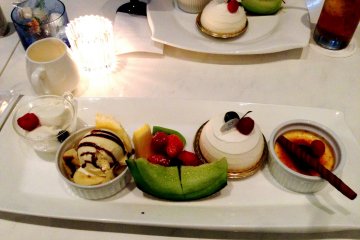 <p>Stunning desserts featuring the finest diary, chocolate and fruits of the season.</p>