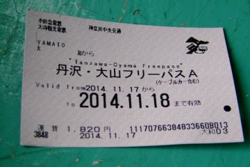 The Tanzawa-Oyama Freepass