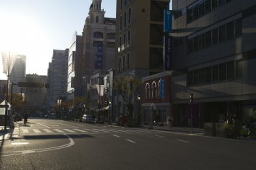 Le centre-ville de Kobe par une journ&eacute;e ensoleill&eacute;e