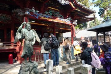 This is another temple site guarded by a god.