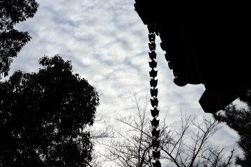 <p>Sad sky and the shadow of the prayer hall at the end of the day</p>