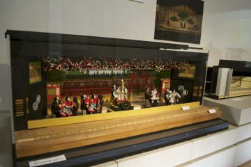 <p>A miniature of the stage</p>