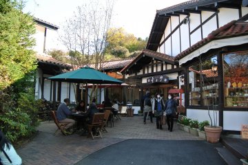 <p>I had lunch at this restaurant called "Kokoro" which means "Heart". They have an English menu and nice pottery shop too</p>
