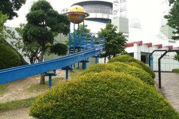 The Children's Science museum and awesome slide