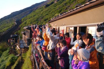 Cheering the sun