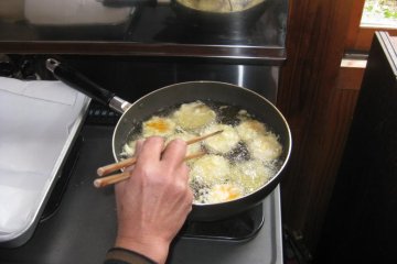 Delicious tempura