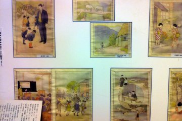 Educational materials - bow deeply to sensei