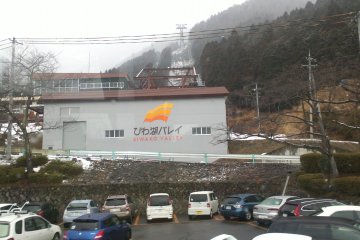 <p>Areal parkir di Biwako Valley</p>