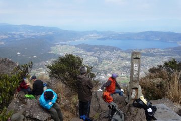 <p>La vue depuis le sommet</p>