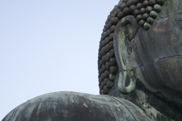 <p>I couldn't help but notice little details on the Great Buddha</p>