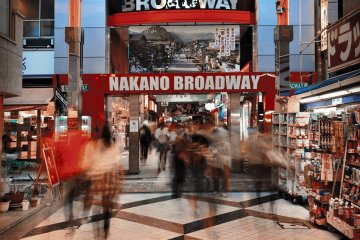 <p>Welcome to Nakano Broadway</p>