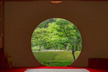 여름에 창문을 통해