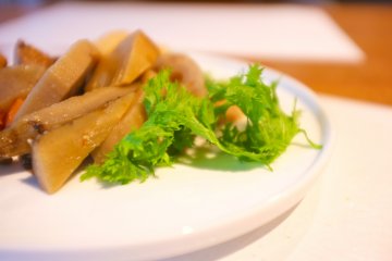 <p>The food is not only delicious but pretty as well</p>