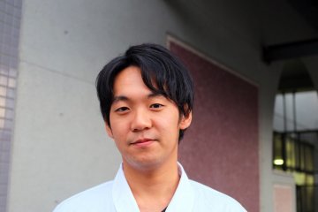 <p>This nice gentleman is Mr. Yuki Yamada, the owner of the Kappou Yama&nbsp;restaurant</p>