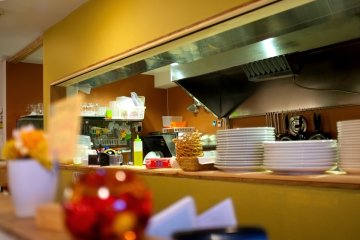 <p>Dapur terbuka</p>