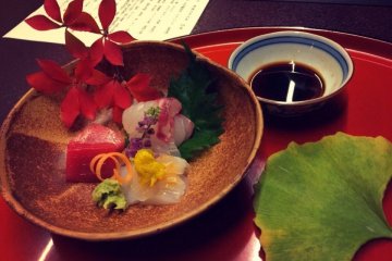 <p>Delicious sashimi, the freshest I have ever tasted!</p>