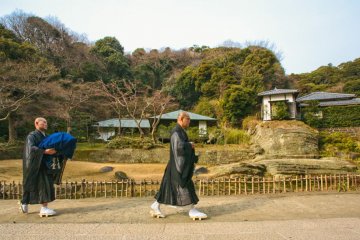 Monks actually live here