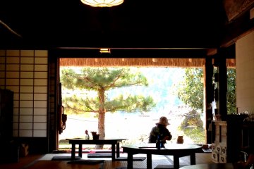 Take off your shoes and relax on the veranda or one of the tatami or straw matted rooms, decorated simply with a mixture of farmhouse and nostalgic elements
