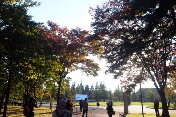 <p>Around Akita International University.</p>