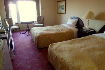 <p>This was a regular twin room.&nbsp;</p>