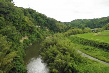 Rivers through the landscape