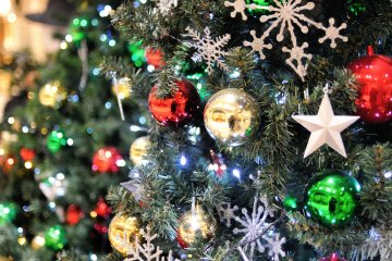 <p>Natal di Diamor yang menyala dengan dekorasi</p>