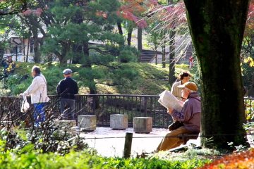 Japanese Garden next to Stadium